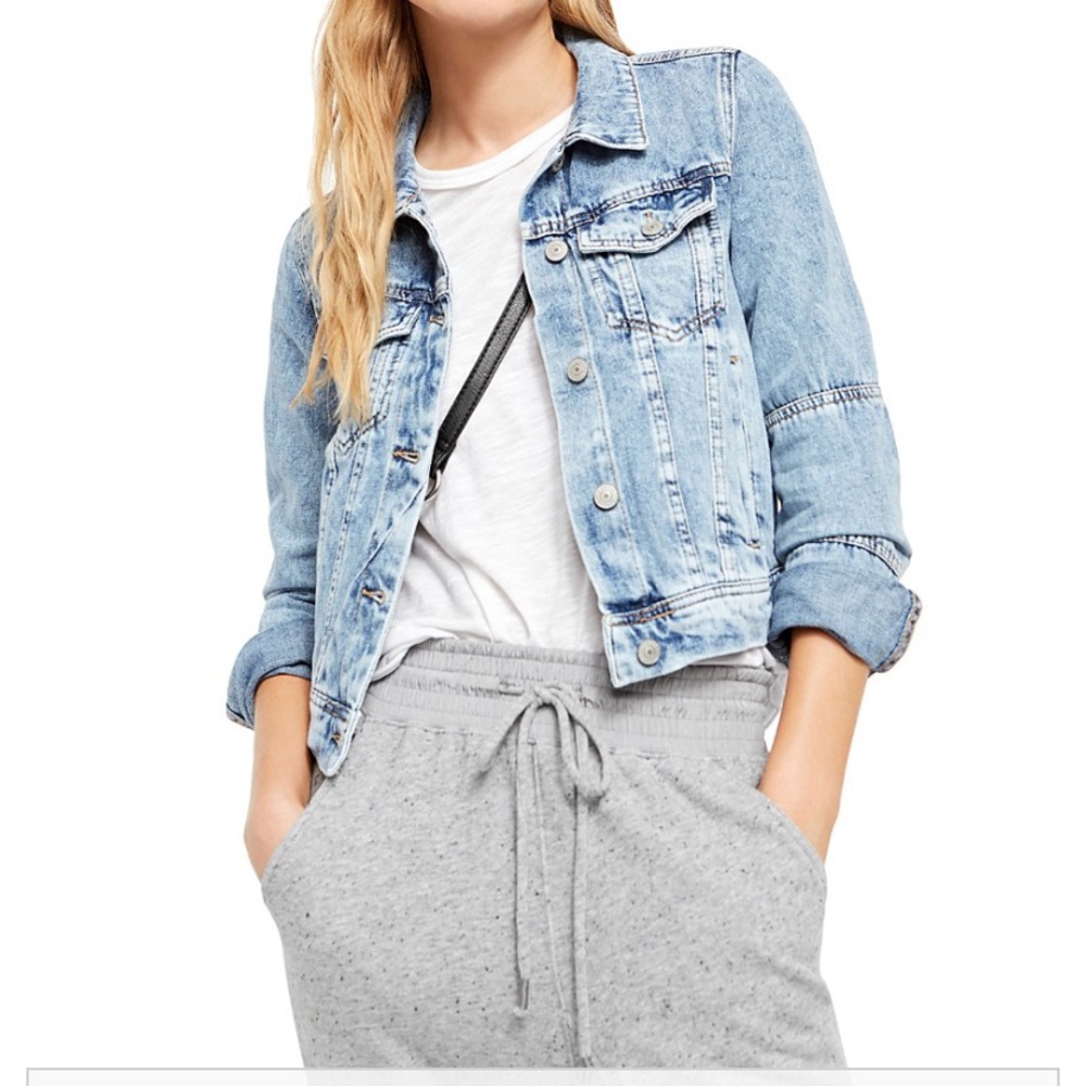 Free People Denim Jacket